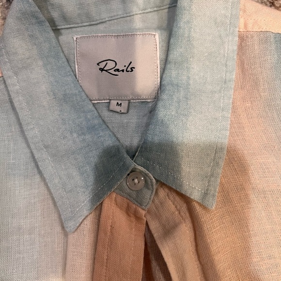 RAILS Charli Shirt In Sunset. A8 - Picture 5 of 5